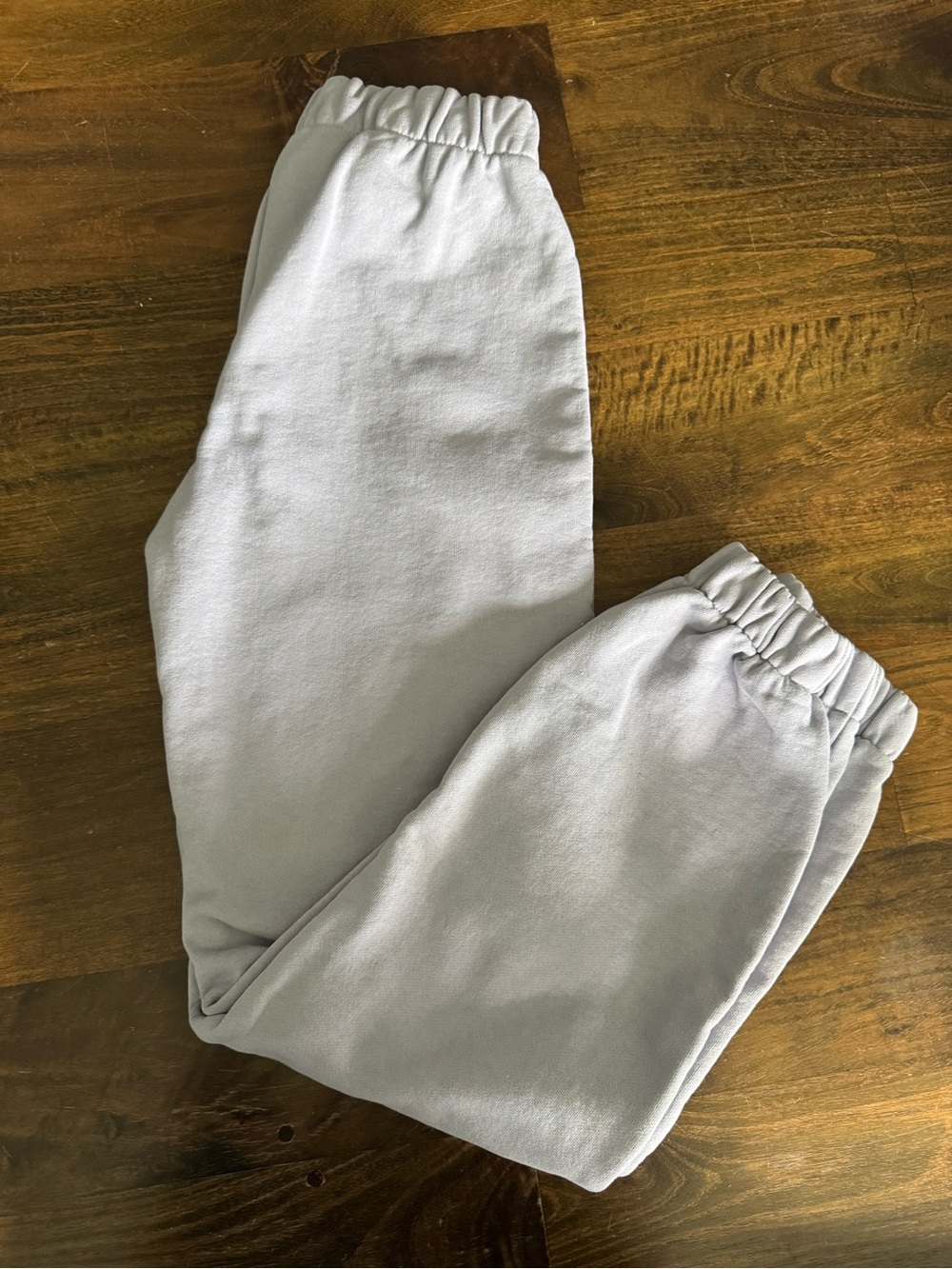 Brandy Melville light gray/baby blue Kids Joggers